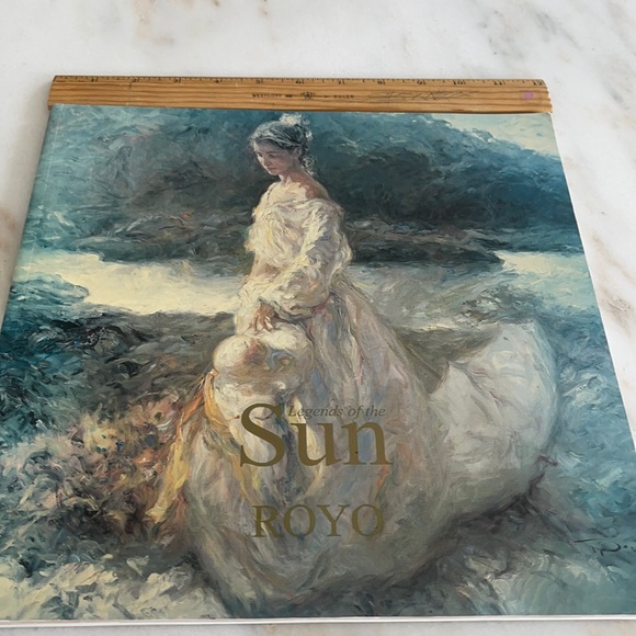 Large soft cocktail table book called Legends of the Sun. From Arcadia Gallery - Picture 1 of 4